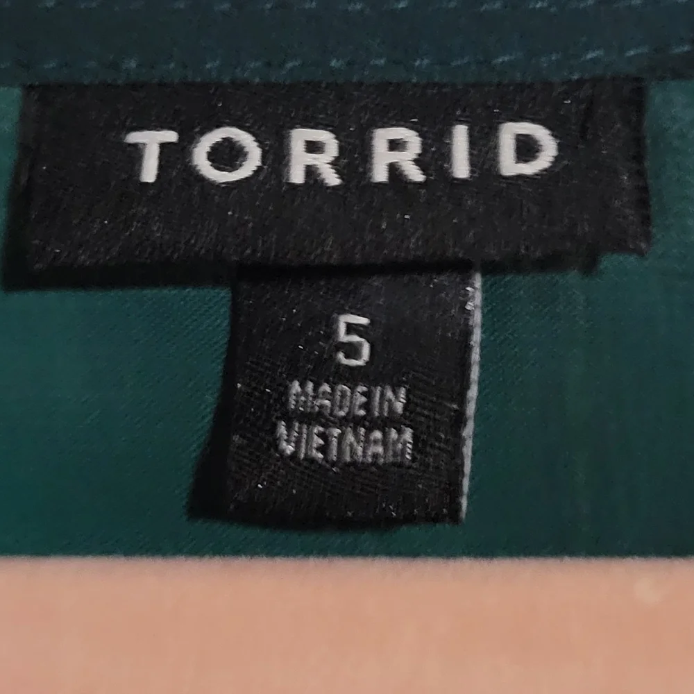 Torrid Plaid Ruffle Blouse - Picture 3 of 3
